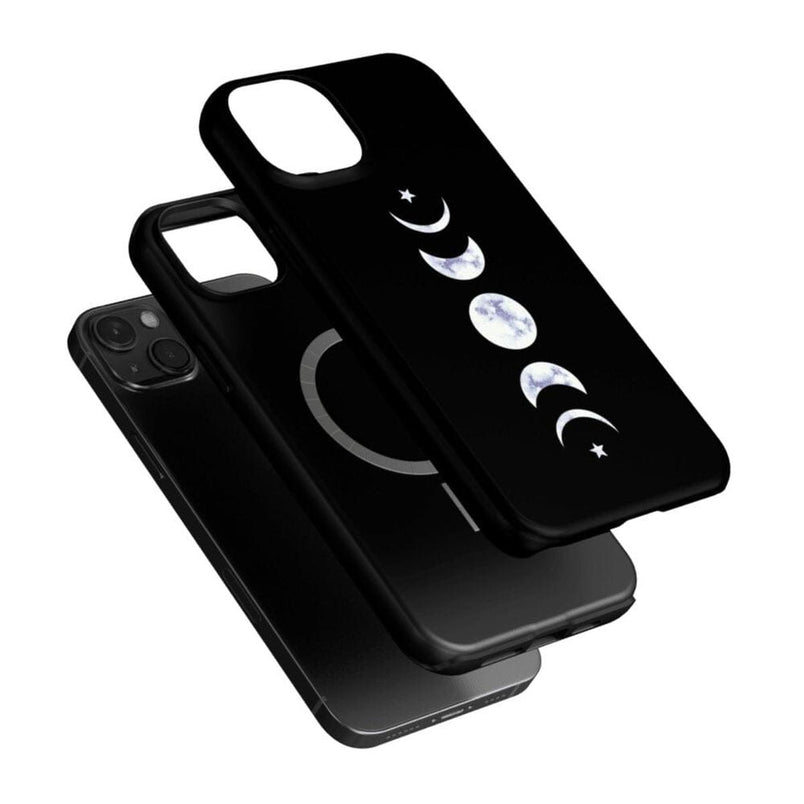 It's Just a Phase | Marble Moon Case iPhone Case get.casely 