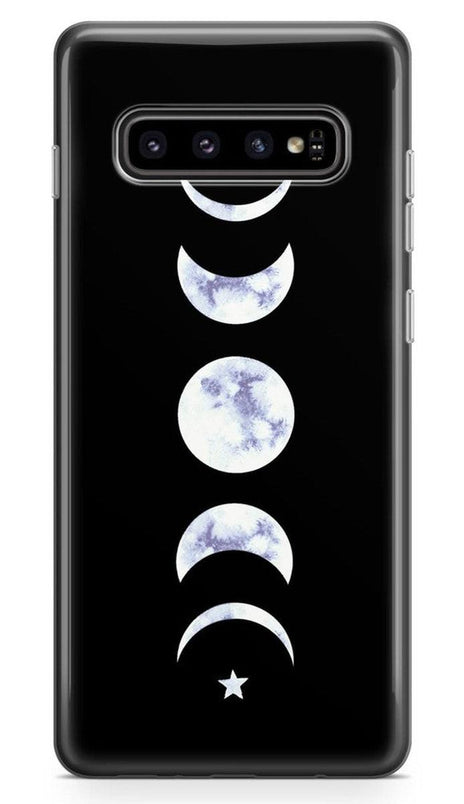 It's Just a Phase | Marble Moon Samsung Case Samsung Case get.casely Classic Galaxy S10 Plus