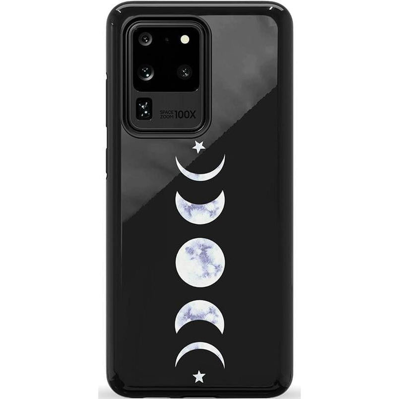 It's Just a Phase | Marble Moon Samsung Case Samsung Case get.casely Essential Galaxy S10