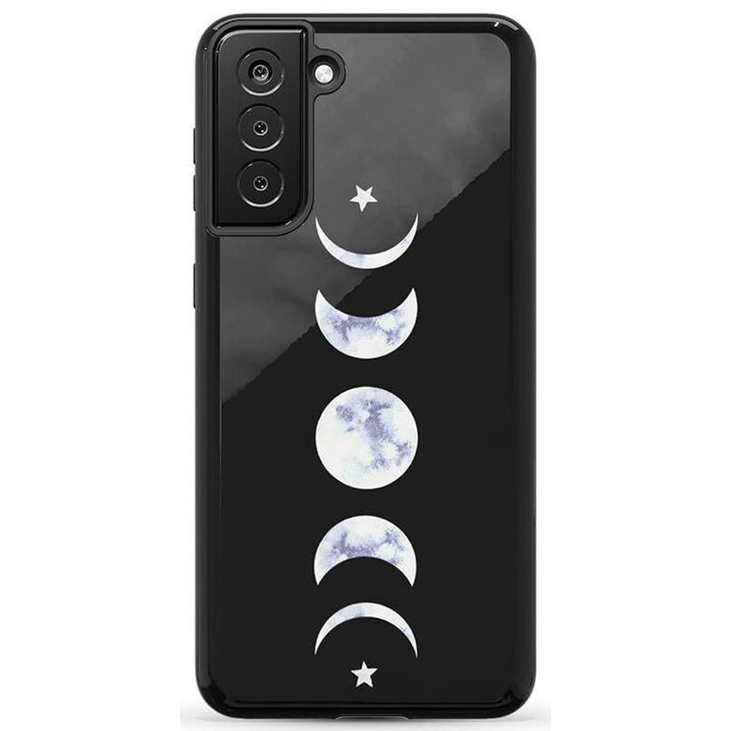 It's Just a Phase | Marble Moon Samsung Case Samsung Case get.casely Essential Galaxy S20