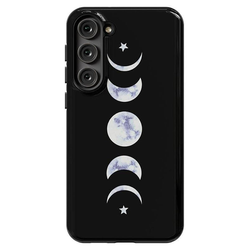 It's Just a Phase | Marble Moon Samsung Case Samsung Case get.casely Essential Galaxy S23