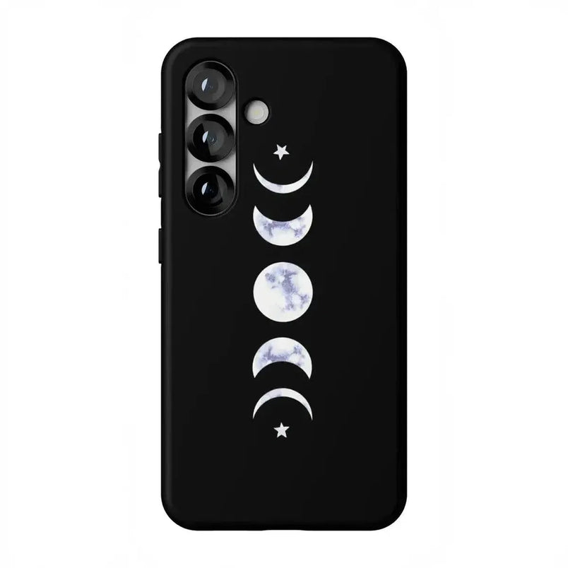 It's Just a Phase | Marble Moon Samsung Case Samsung Case get.casely Essential + MagSafe® Galaxy S25 