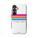 I've Got a Text! | Love Island Case Phone Case get.casely Bold Flex + MagSafe® Galaxy S25 