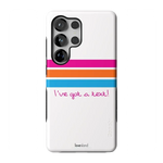 I've Got a Text! | Love Island Case Phone Case get.casely Bold Flex + MagSafe® Galaxy S25 Ultra 