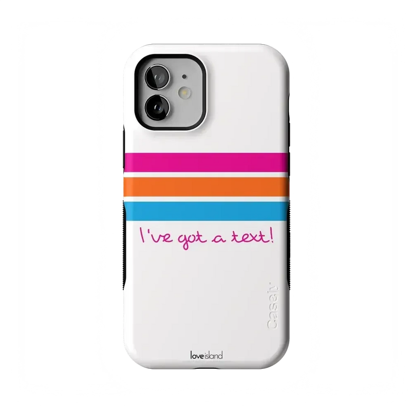 I've Got a Text! | Love Island Case Phone Case get.casely Bold Flex + MagSafe® iPhone 12 Pro 