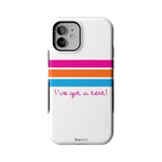 I've Got a Text! | Love Island Case Phone Case get.casely Bold Flex + MagSafe® iPhone 12 Pro 