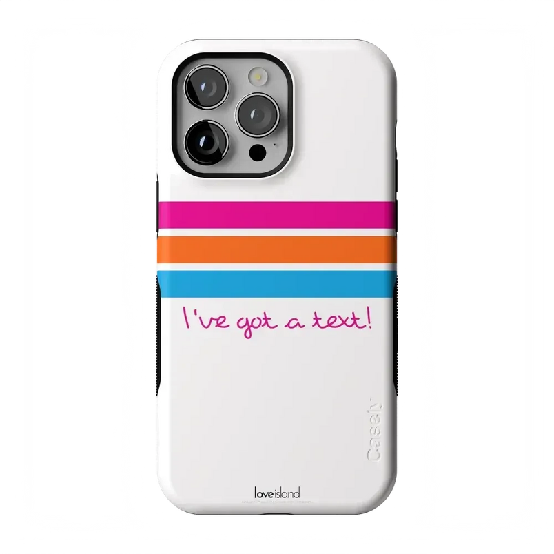 I've Got a Text! | Love Island Case Phone Case get.casely Bold Flex + MagSafe® iPhone 14 Pro Max 