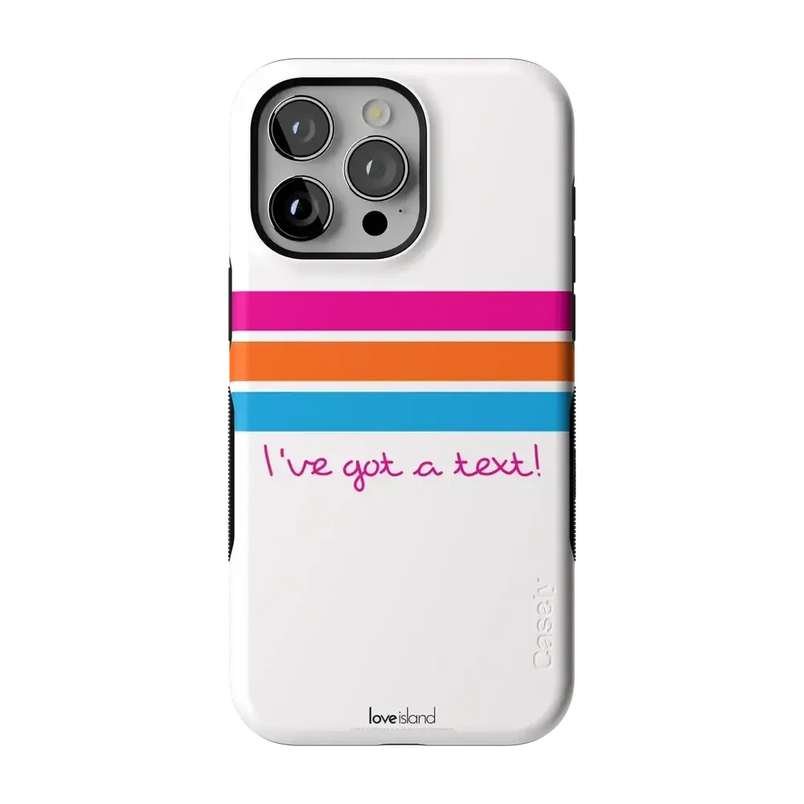 I've Got a Text! | Love Island Case Phone Case get.casely Bold Flex + MagSafe® iPhone 15 Pro Max 