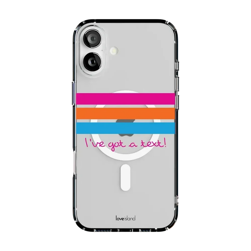 I've Got a Text! | Love Island Case Phone Case get.casely Classic + MagSafe® iPhone 17 Pro Max 