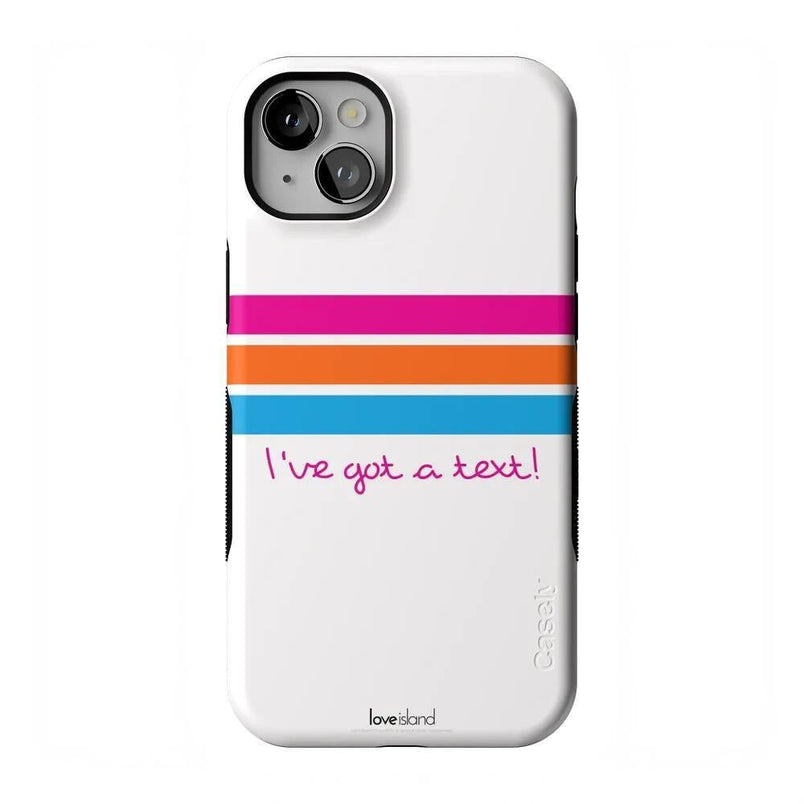 I've Got a Text! | Official Love Island x Casely Phone Case Phone Case get.casely Bold Flex + MagSafe® iPhone 13 Mini 