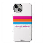 I've Got a Text! | Official Love Island x Casely Phone Case Phone Case get.casely Bold Flex + MagSafe® iPhone 14 Plus 