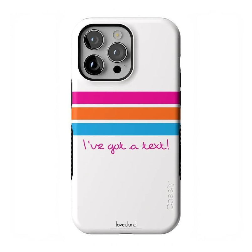 I've Got a Text! | Official Love Island x Casely Phone Case Phone Case get.casely Bold Flex + MagSafe® iPhone 14 Pro Max 