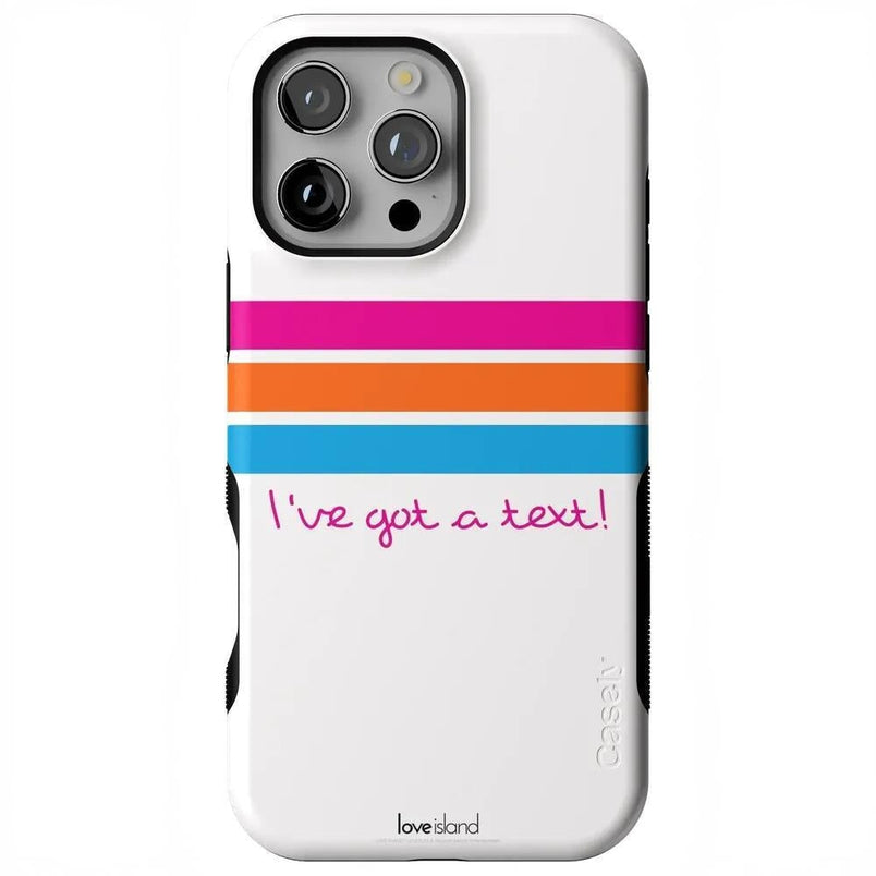 I've Got a Text! | Official Love Island x Casely Phone Case Phone Case get.casely Bold Flex + MagSafe® iPhone 16 Pro Max 