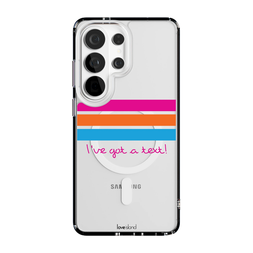 I've Got a Text! | Official Love Island x Casely Phone Case Phone Case get.casely Classic + MagSafe® Galaxy S26 Ultra 