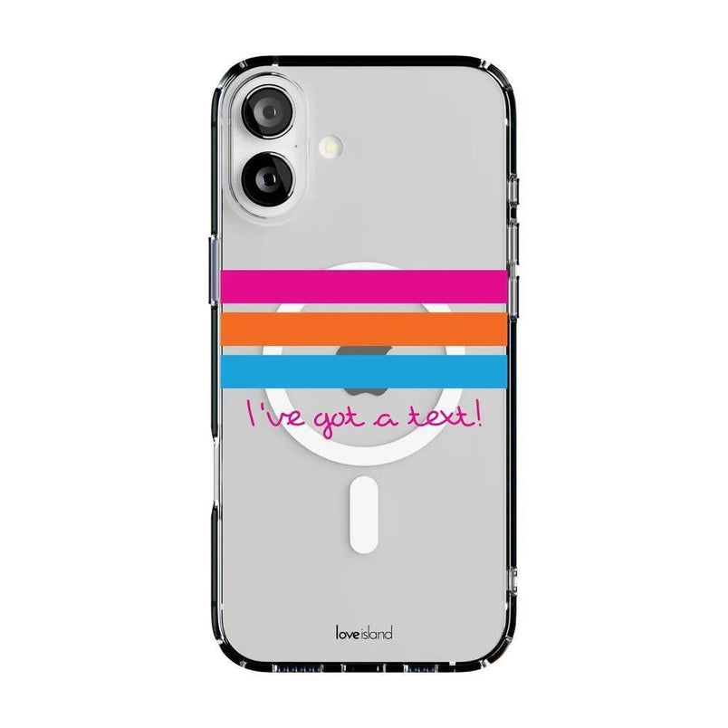 I've Got a Text! | Official Love Island x Casely Phone Case Phone Case get.casely Classic + MagSafe® iPhone 17 