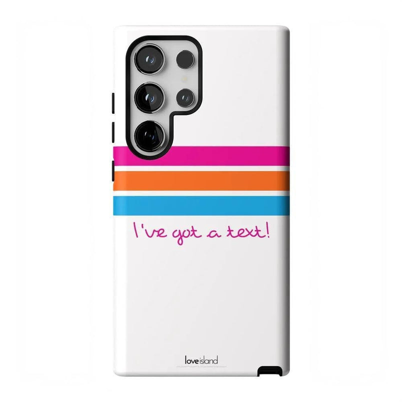 I've Got a Text! | Official Love Island x Casely Phone Case Phone Case get.casely Essential Galaxy S24 Ultra 