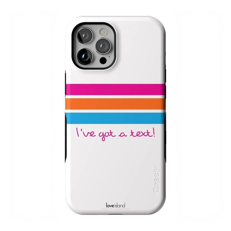 I've Got a Text! | Official Love Island x Casely Phone Case Phone Case get.casely 