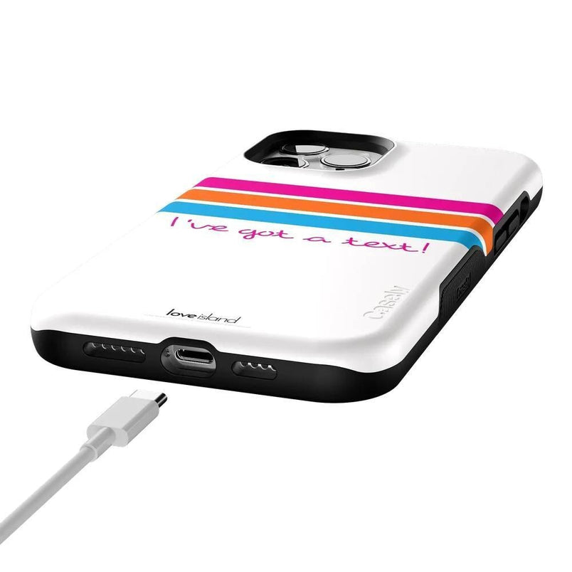 I've Got a Text! | Official Love Island x Casely Phone Case Phone Case get.casely 