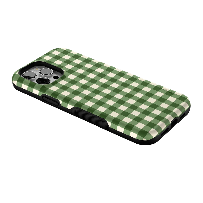 Checked Twice | Green Plaid Case