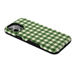 Checked Twice | Green Plaid Case