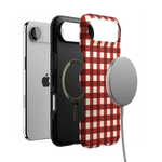 Checked Twice | Red Plaid Case