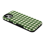 Checked Twice | Green Plaid Case