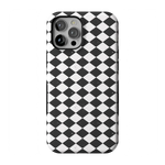 Salem's Hex | Black & White Checkered Case