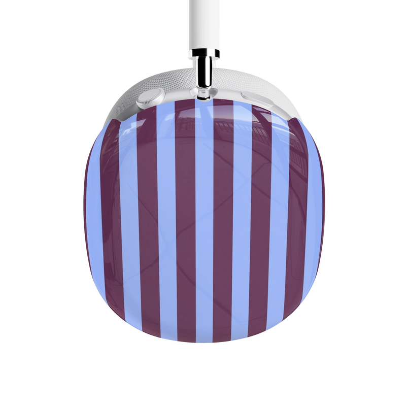 Perfect Stripes | Purple & Blue Stripes AirPods Max Case