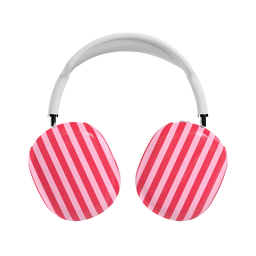 Perfect Stripes | Pink Stripes AirPods Max Case - AirPods Max