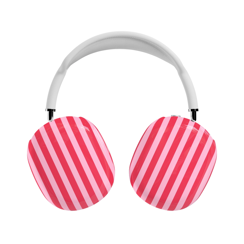 Perfect Stripes | Pink Stripes AirPods Max Case - AirPods Max