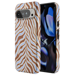 Untamed | Brown & Blue Zebra Case