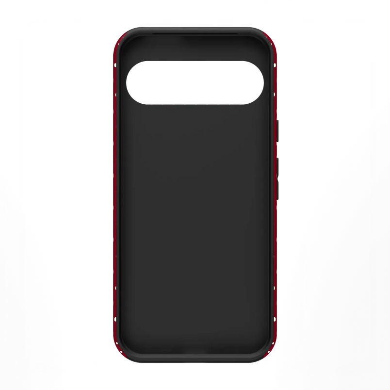 On the Dot | Maroon Polka Dot Case