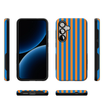 Go New York | Blue & Orange Stripes Case