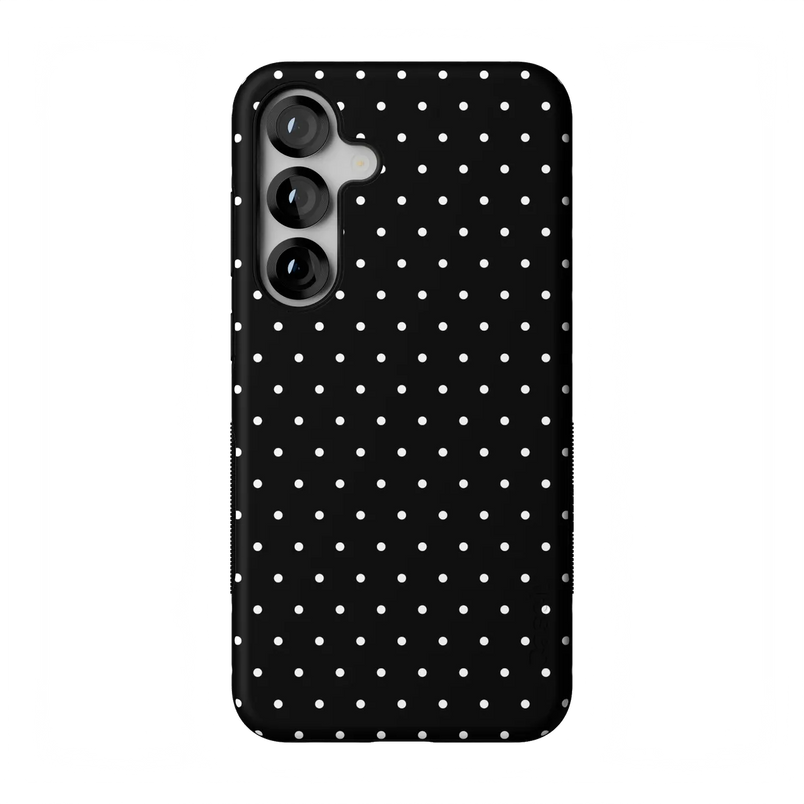 On the Dot | Black Polka Dot Case