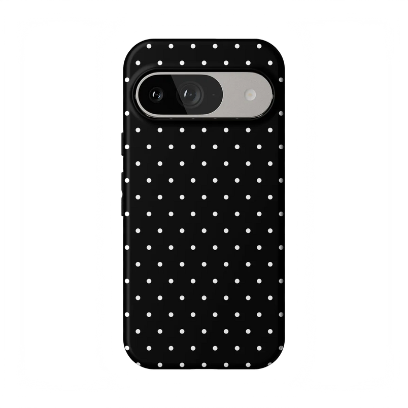 On the Dot | Black Polka Dot Case