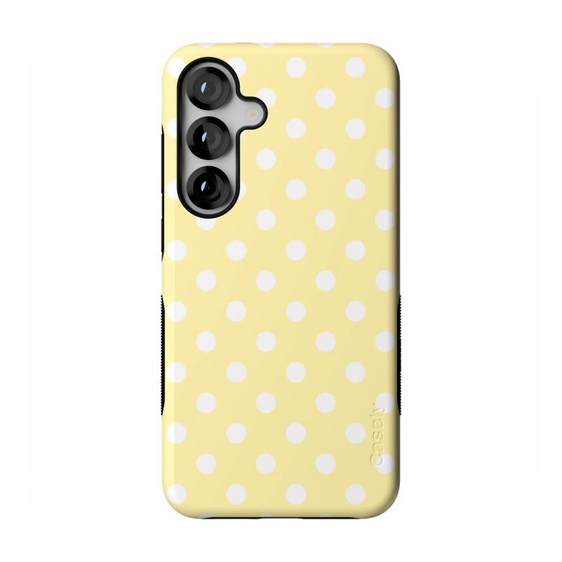 Spotted in SoHo | Yellow Polka Dot Case - Galaxy S25 Plus