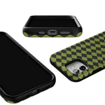 Wicked Hex | Green Checkered Case