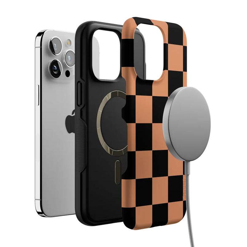 Fit Check | Black & Brown Checkerboard Case