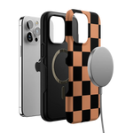 Fit Check | Black & Brown Checkerboard Case