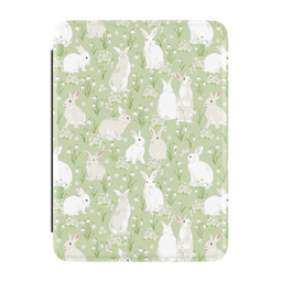 Hop to it | Green Bunny Kindle Case