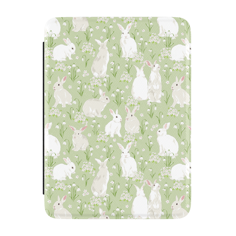 Hop to it | Green Bunny Kindle Case