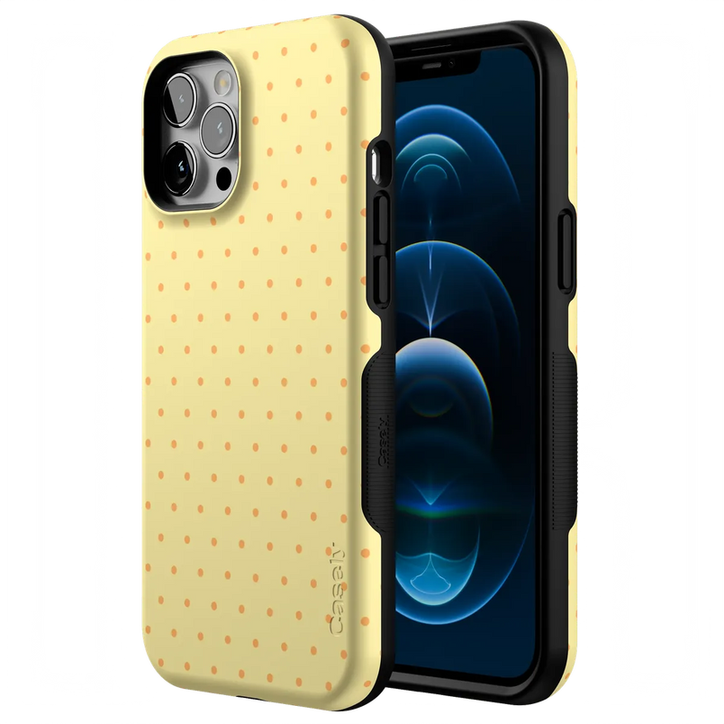 On the Dot | Yellow Polka Dot Case
