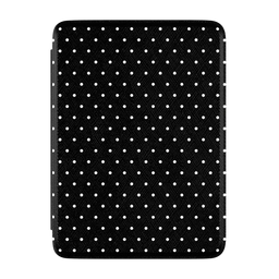 On the Dot | Black Polka Dot Kindle Case | Casely