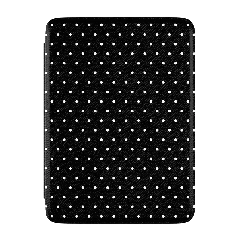 On the Dot | Black Polka Dot Kindle Case | Casely