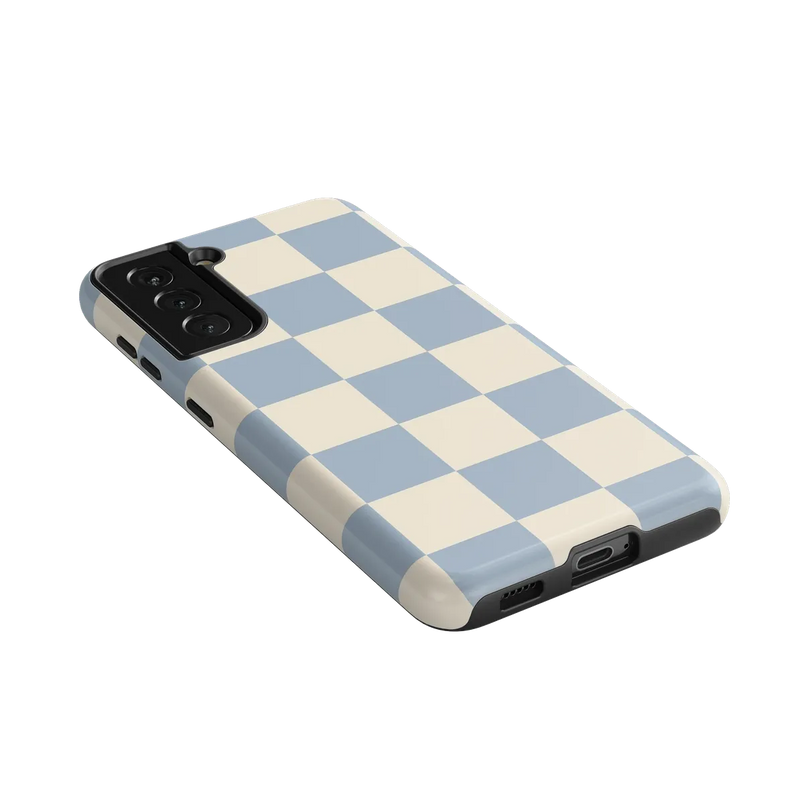 Fit Check | Light Blue Checkerboard Case