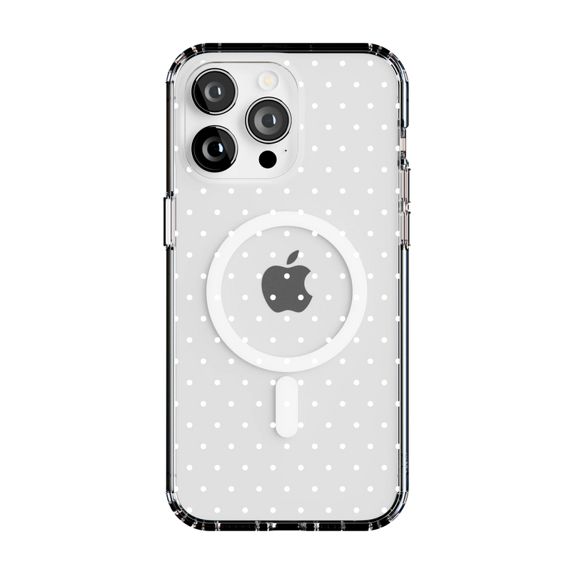 On the Dot | Black Polka Dot Case