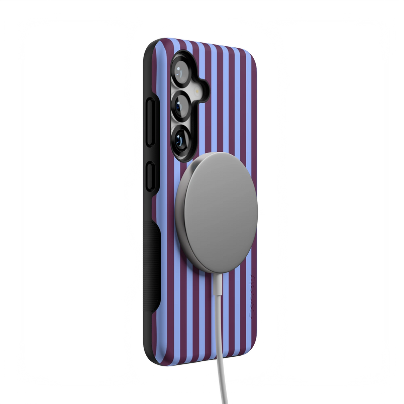 Perfect Stripes | Purple & Blue Stripes Case
