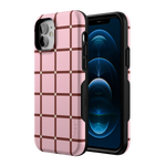 Uptown Gridlock | Pink Checkerboard Case