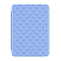 Spotted in SoHo | Periwinkle Polka Dot Kindle Case
