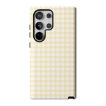Pastel Picnic | Yellow Gingham Case